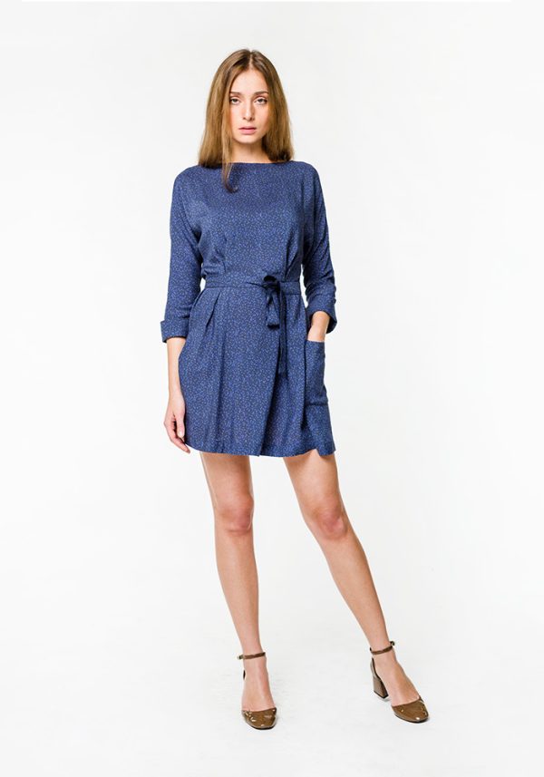 پیراهن کوتاه نیمه رسمی