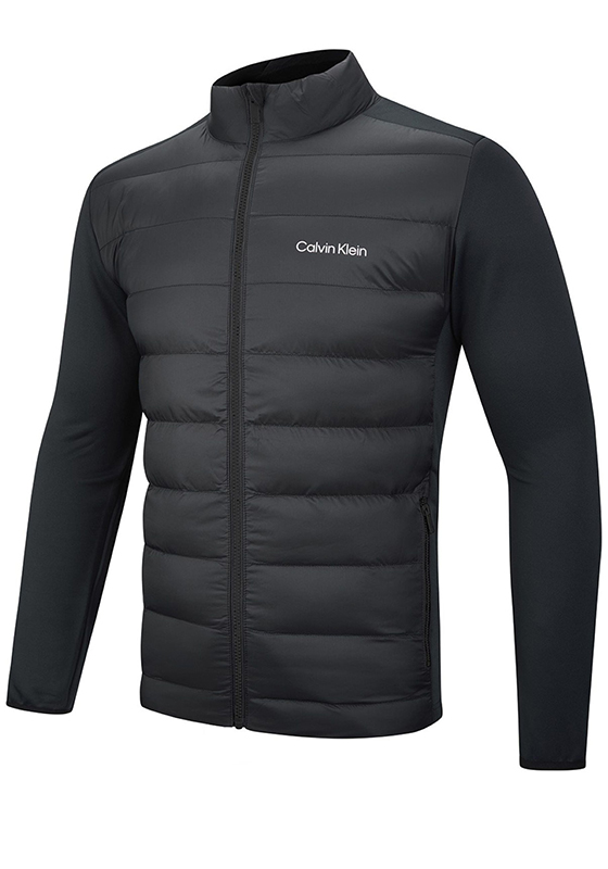 جکت Calvin Klein Quilted Full Zip Hybrid