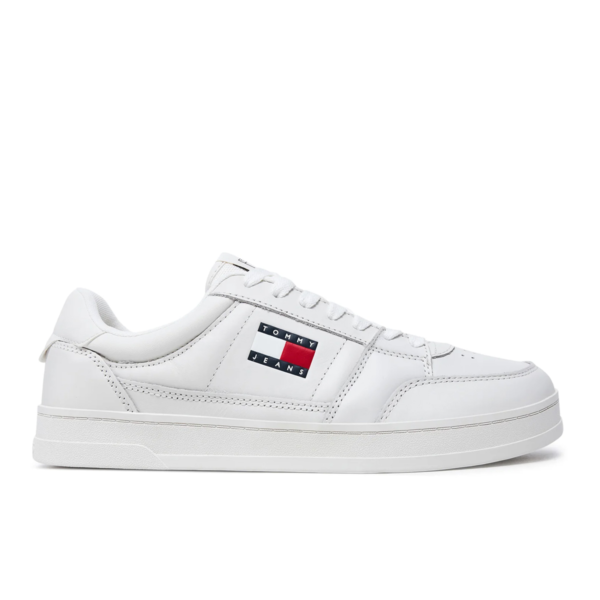 کتونی Tommy Hilfiger The Green Laether Trainers