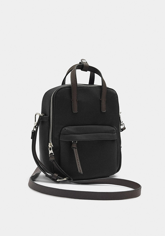 کیف Parfois Nylon effect Backpack