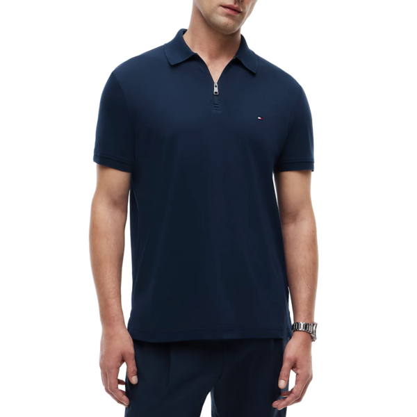 تیشرت نیم زیپ مردانه tommy